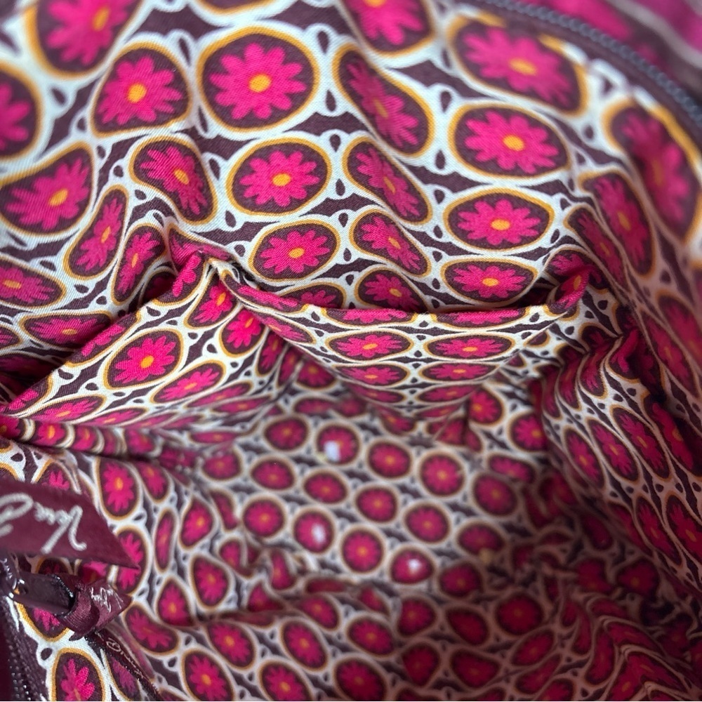 Vera Bradley Carnaby Floral Tote Shoulder Bag Handbag Purse - Picture 12 of 16
